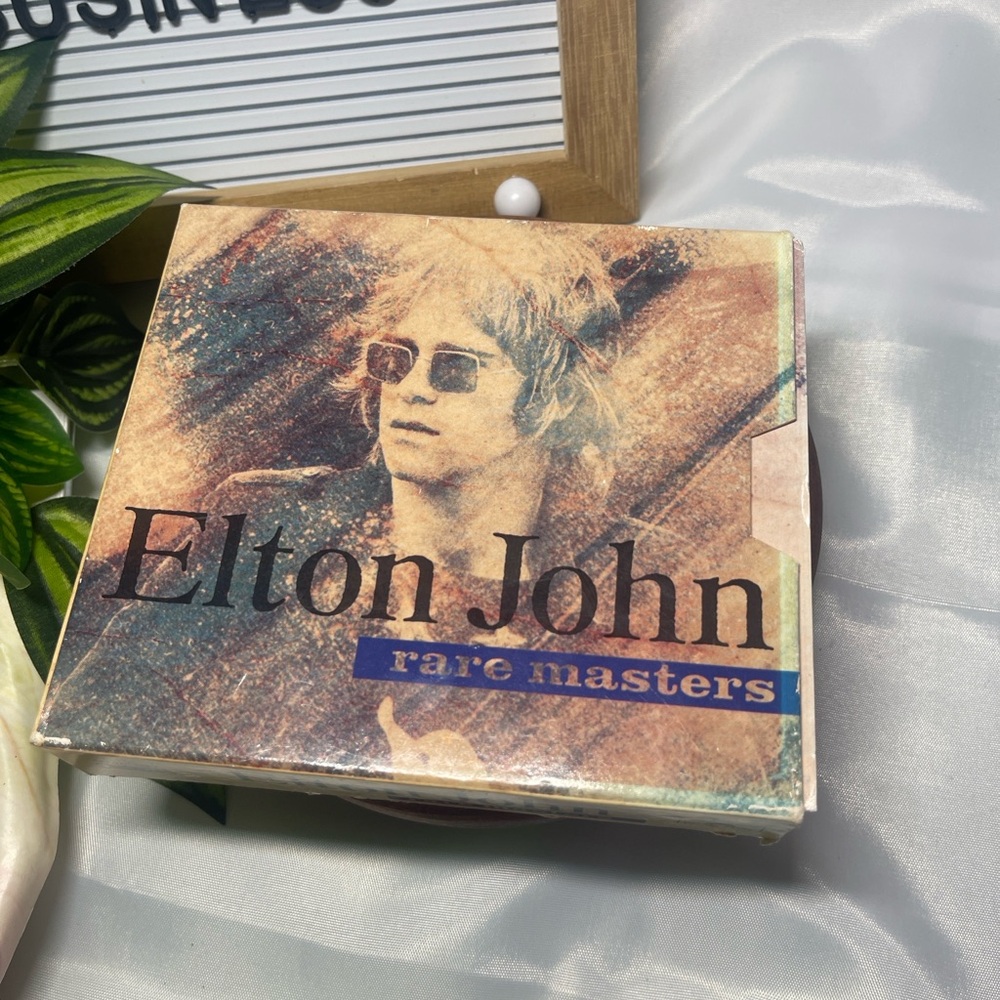 Elton John Rare Masters 2 CD Set 1992 Polydor Tested